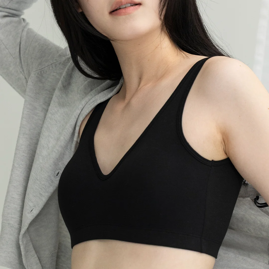 羊絨 一體式 Bralette_2color