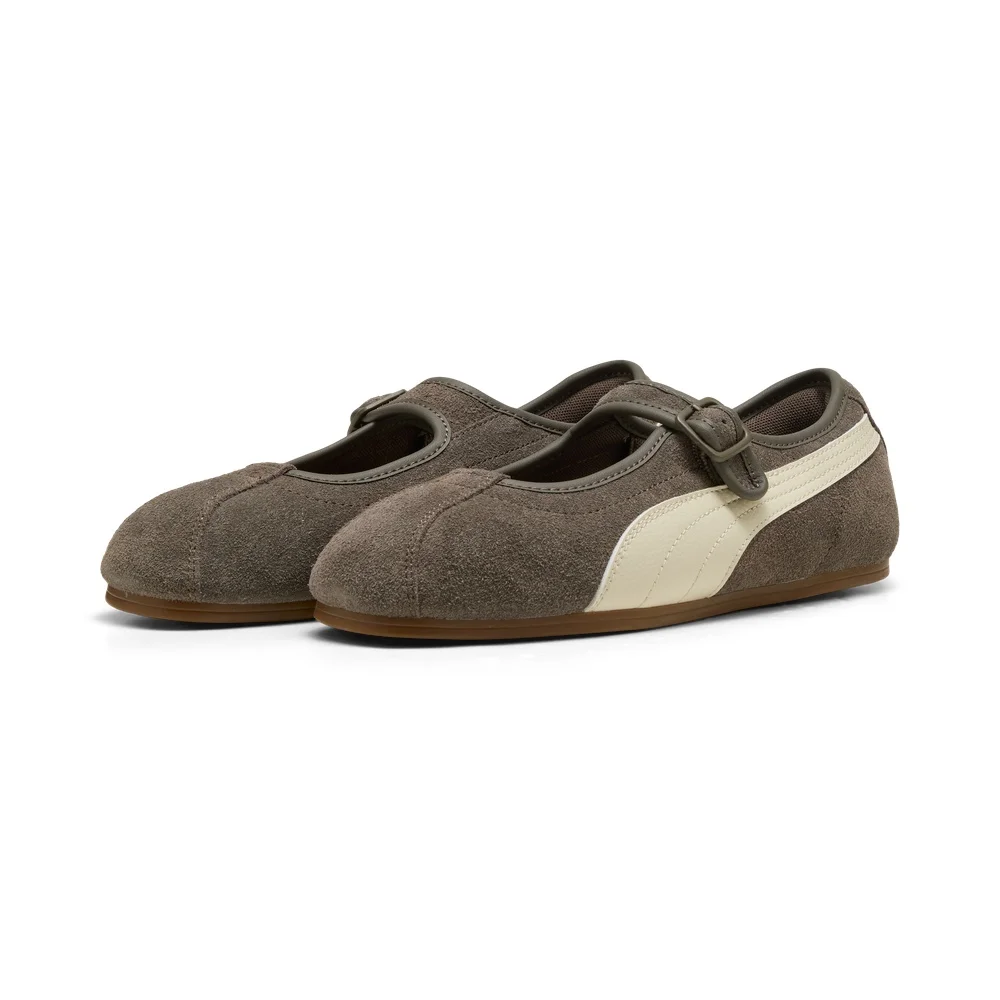 PUMA Taekeulres 女裝 - 啞光 古銅色:高山 雪花:深 / 408550-03