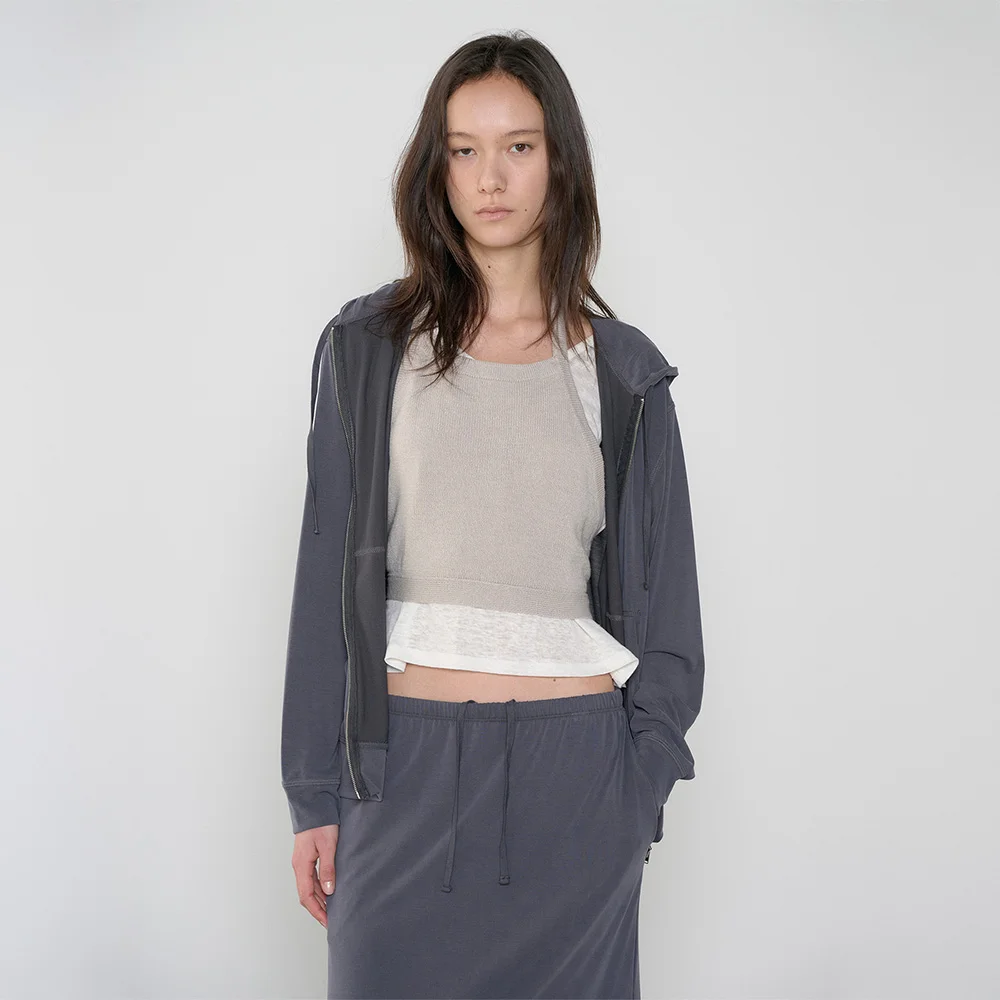 Soft Hoodie Zip-Up_2 Color