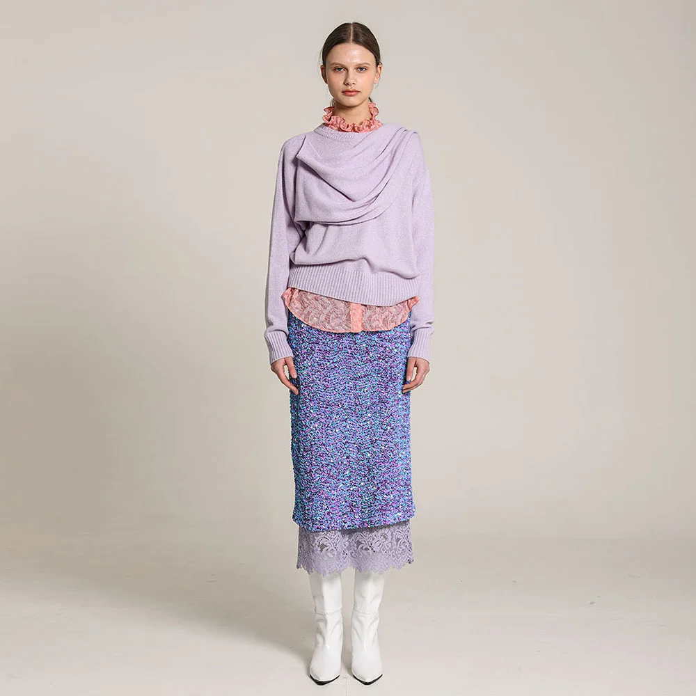 Tiana Skirt _ Purple