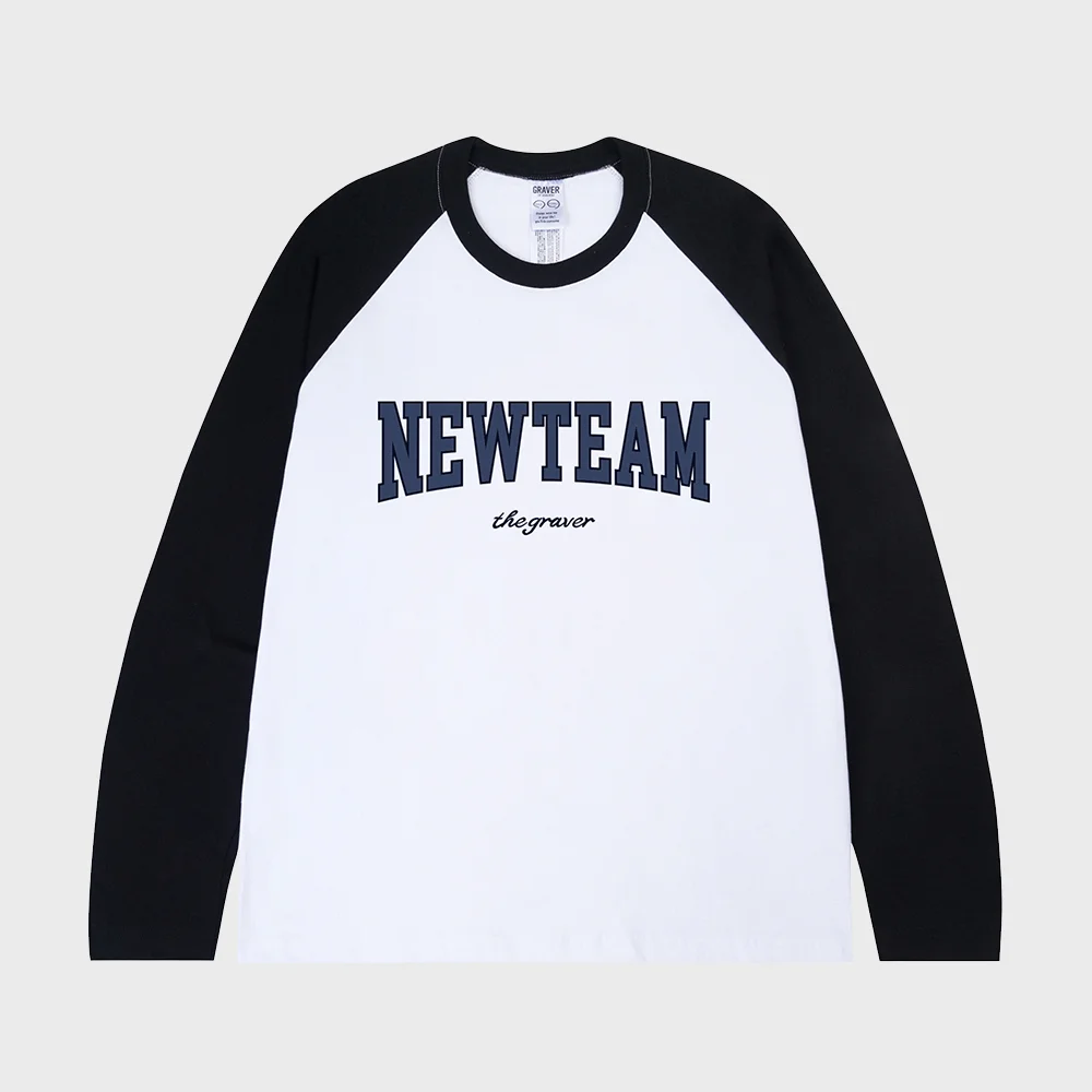 NEW TEAM 插肩 長袖 T恤_2color