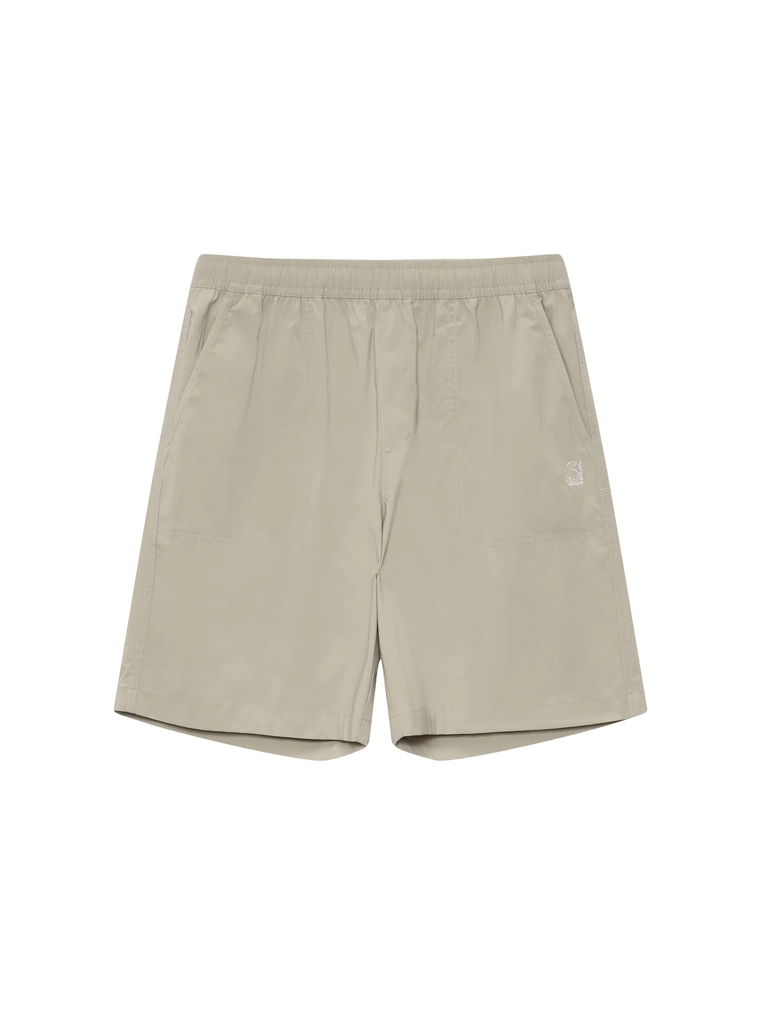 基本款 彈力 短褲 - U_Light Khaki_OUM25323K6