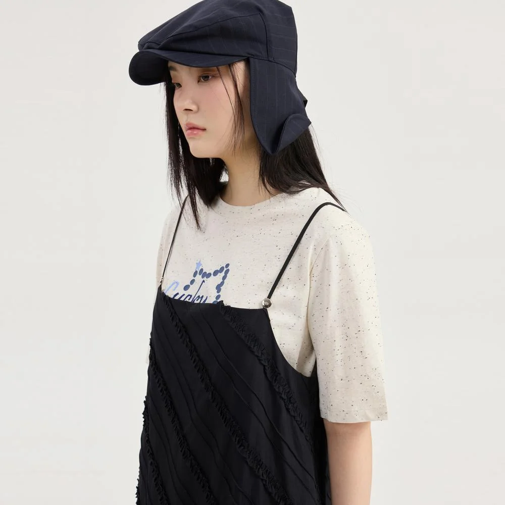 Chouette Point Basic Fit Half Sleeve T-shirt (oatmeal) LFTAM26390OTM