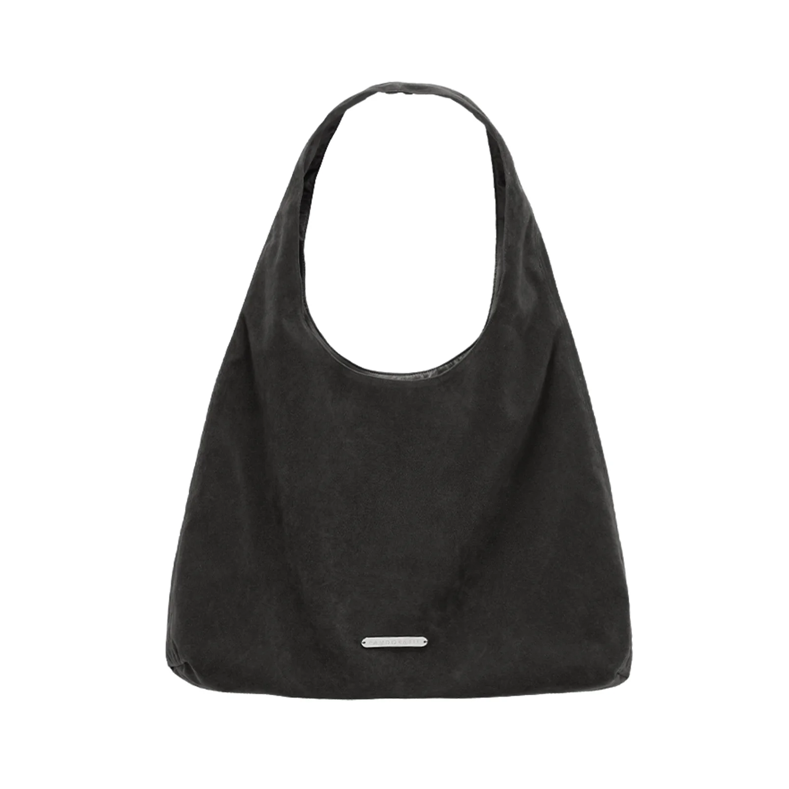 Urban Suede Shoulder Bag (black)