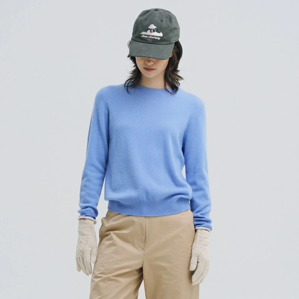 Agnes Cashmere Knit (Blue)