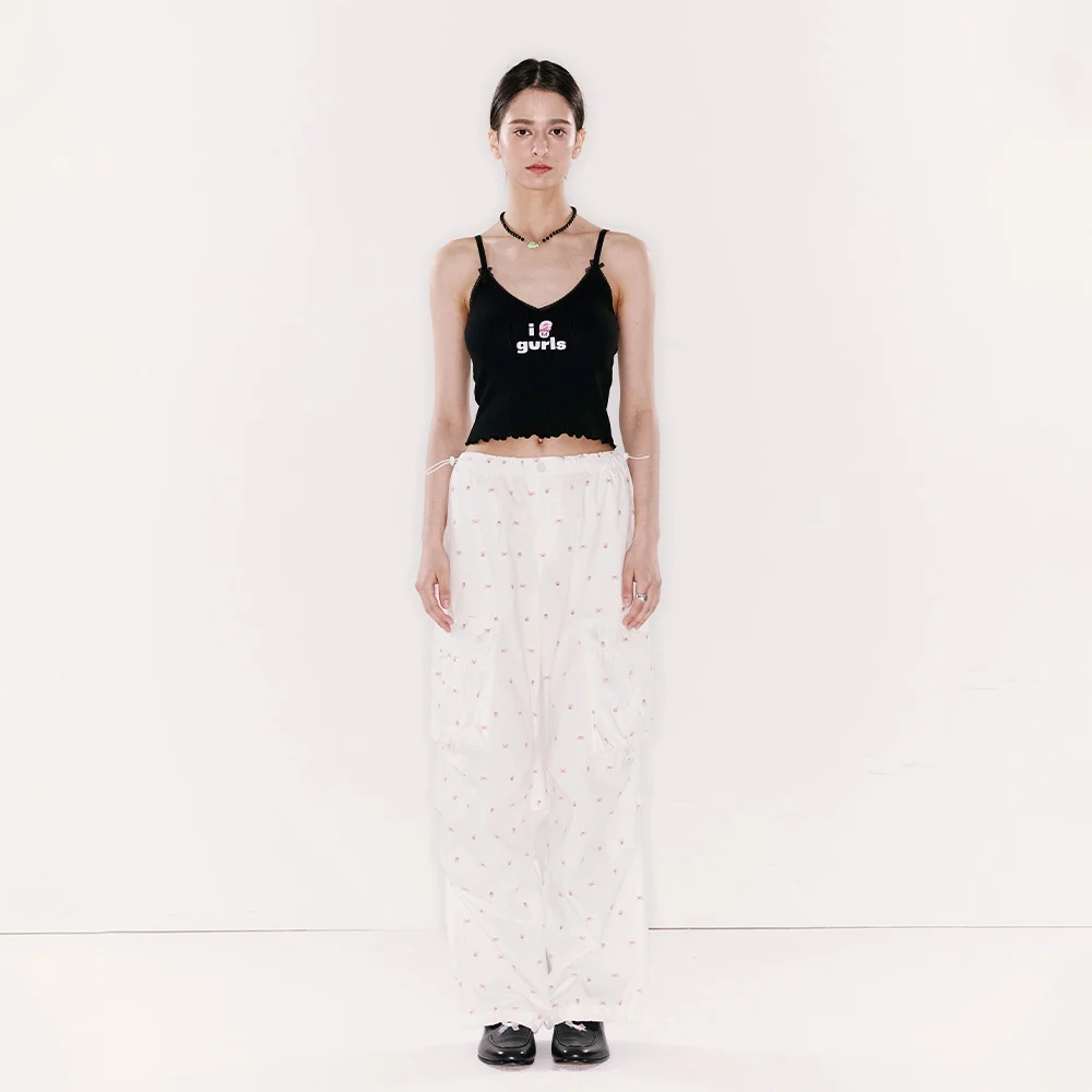 ESTHER BUNNY X AS IF CALIE BUNNY GURLS SLEEVELESS BLACK