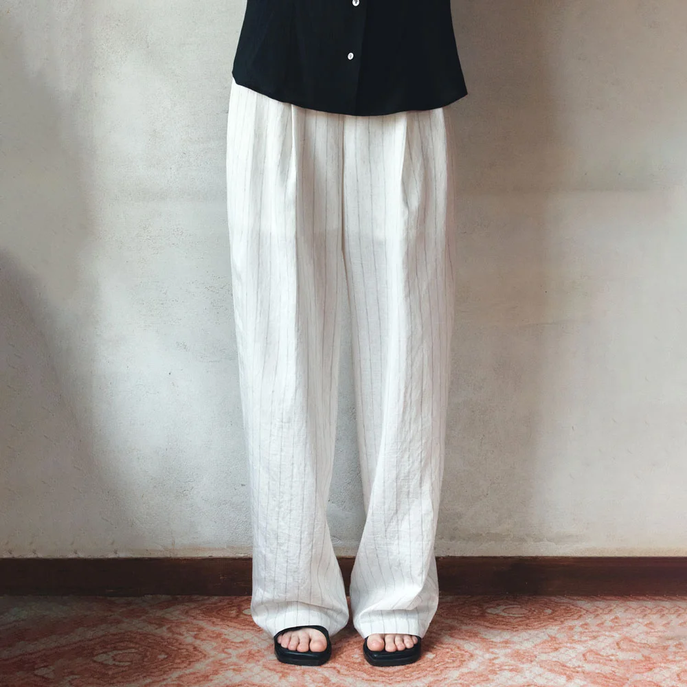 SIPT7209 微風 ST 西褲_Ivory