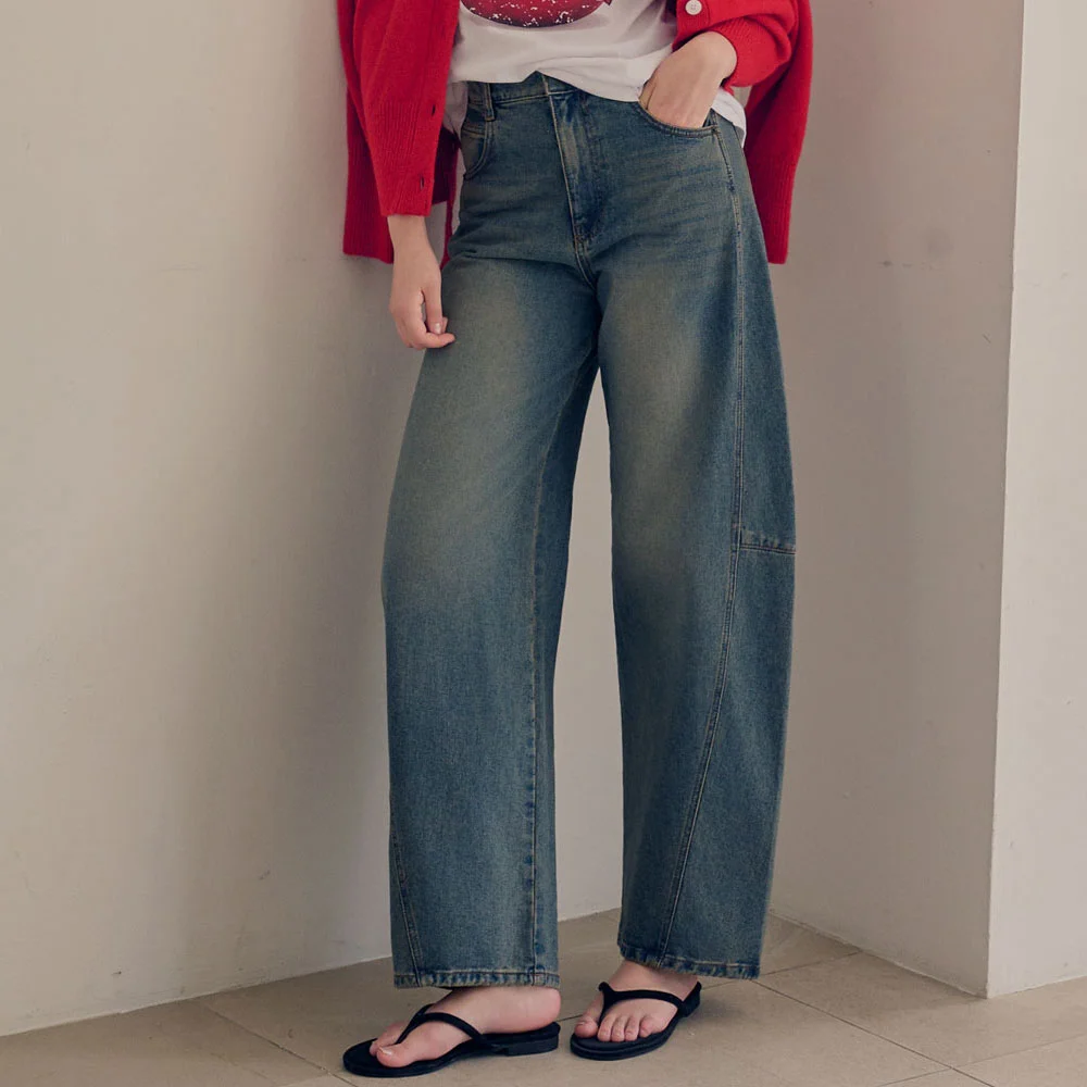 Vintage wide denim_2 Colors