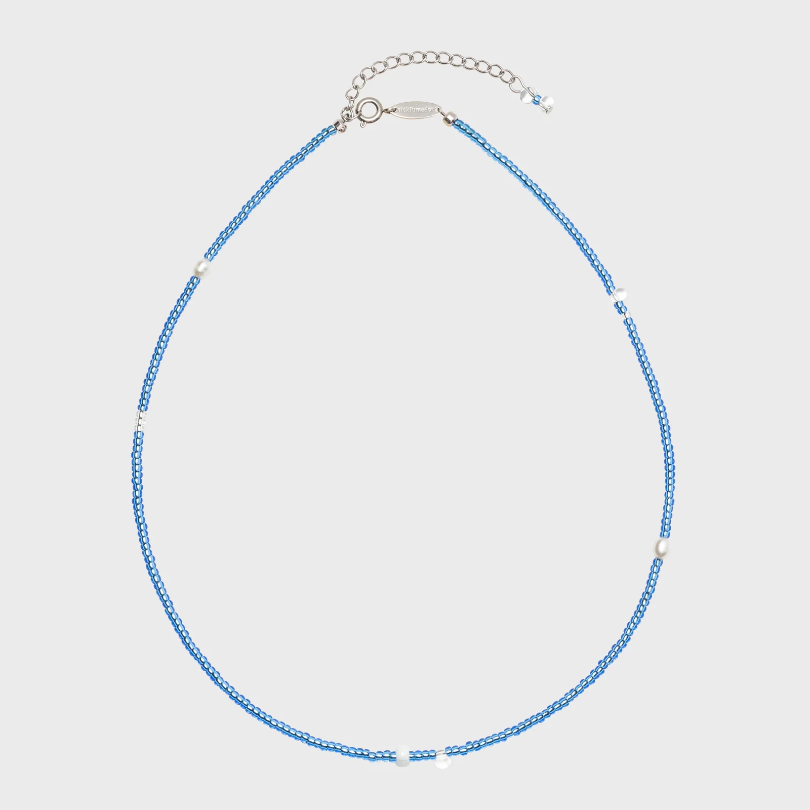Slurpee_blueberry Necklace