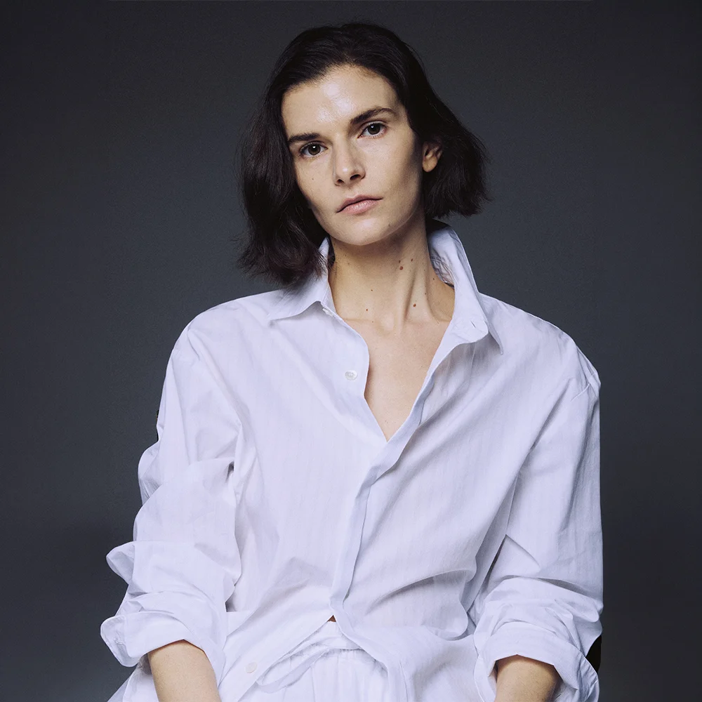 Striped Cotton Poplin Shirts_Off White