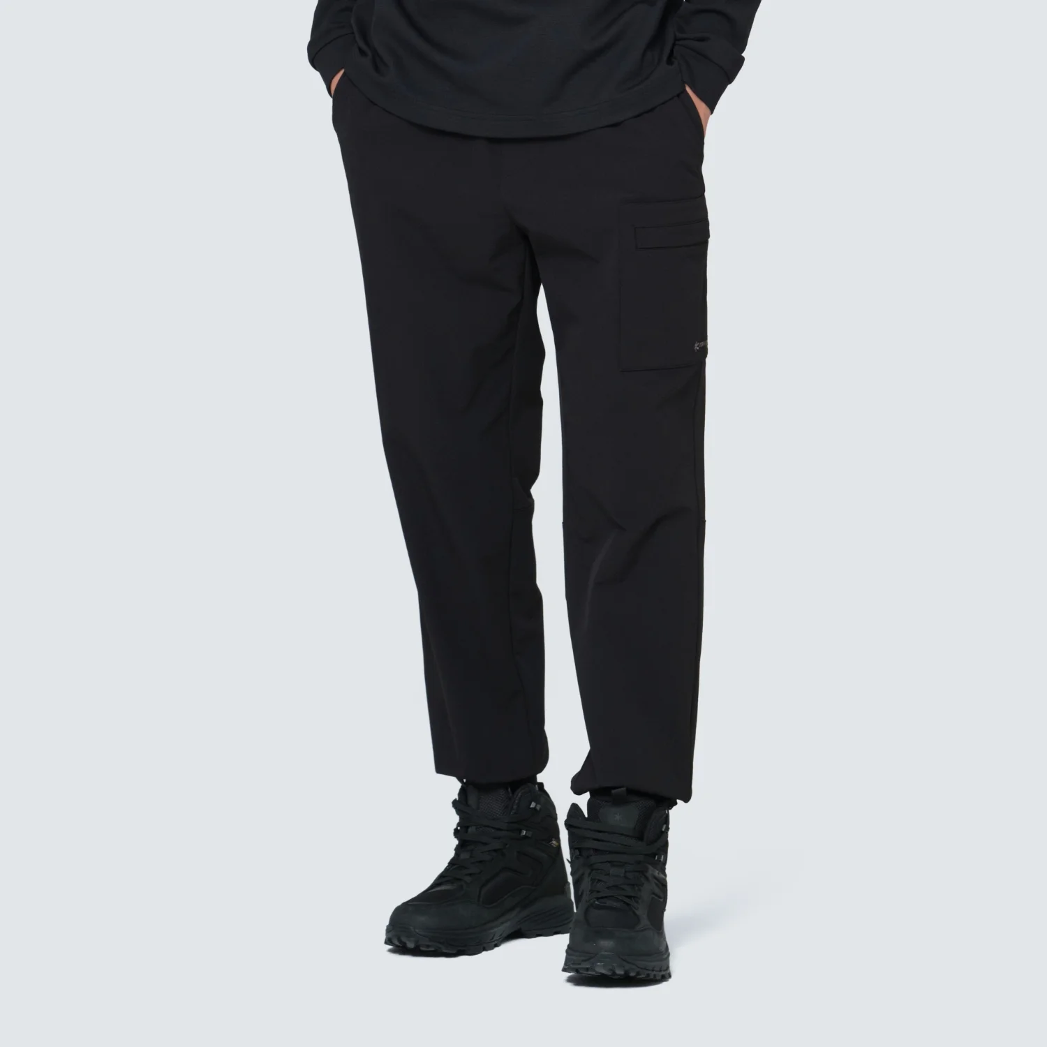 Lago 口袋 慢跑褲 褲子 Black (S24FUTPT32)