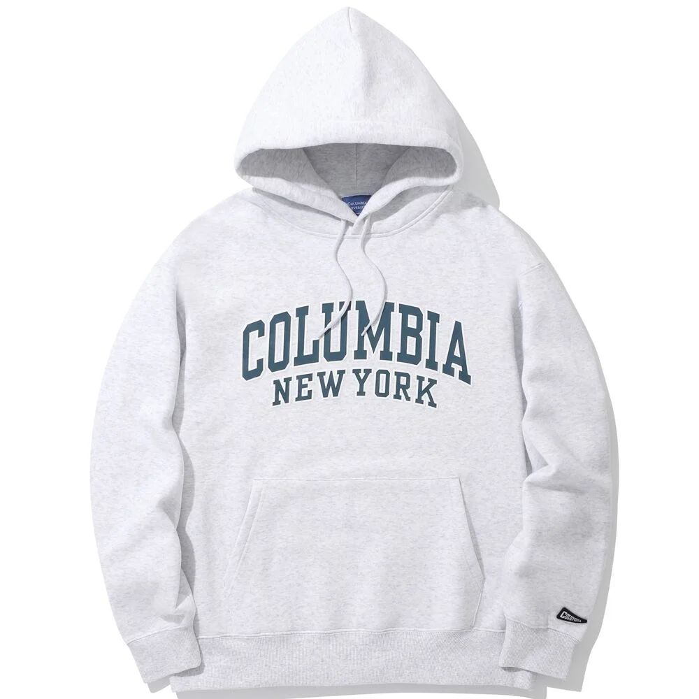 90S ARCH LOGO FLEECE HOODIE 淺M灰色