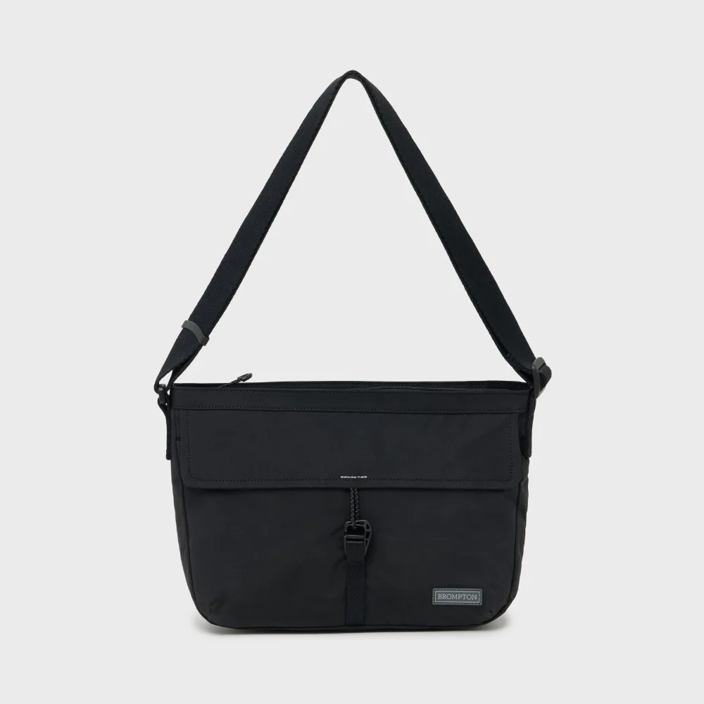 REPLECTIVE STRING CROSS BAG - BLACK (P255ACR101)