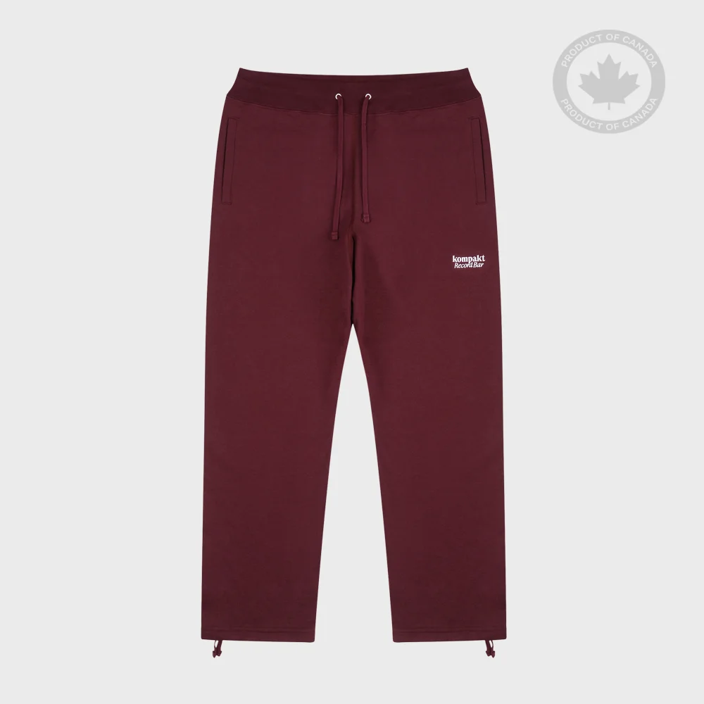 Heavyweight KRB Logo Sweatpants - Burgundy