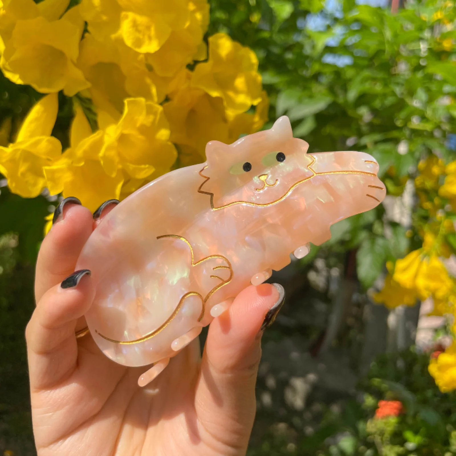 Ginger Cat Hair Claw
