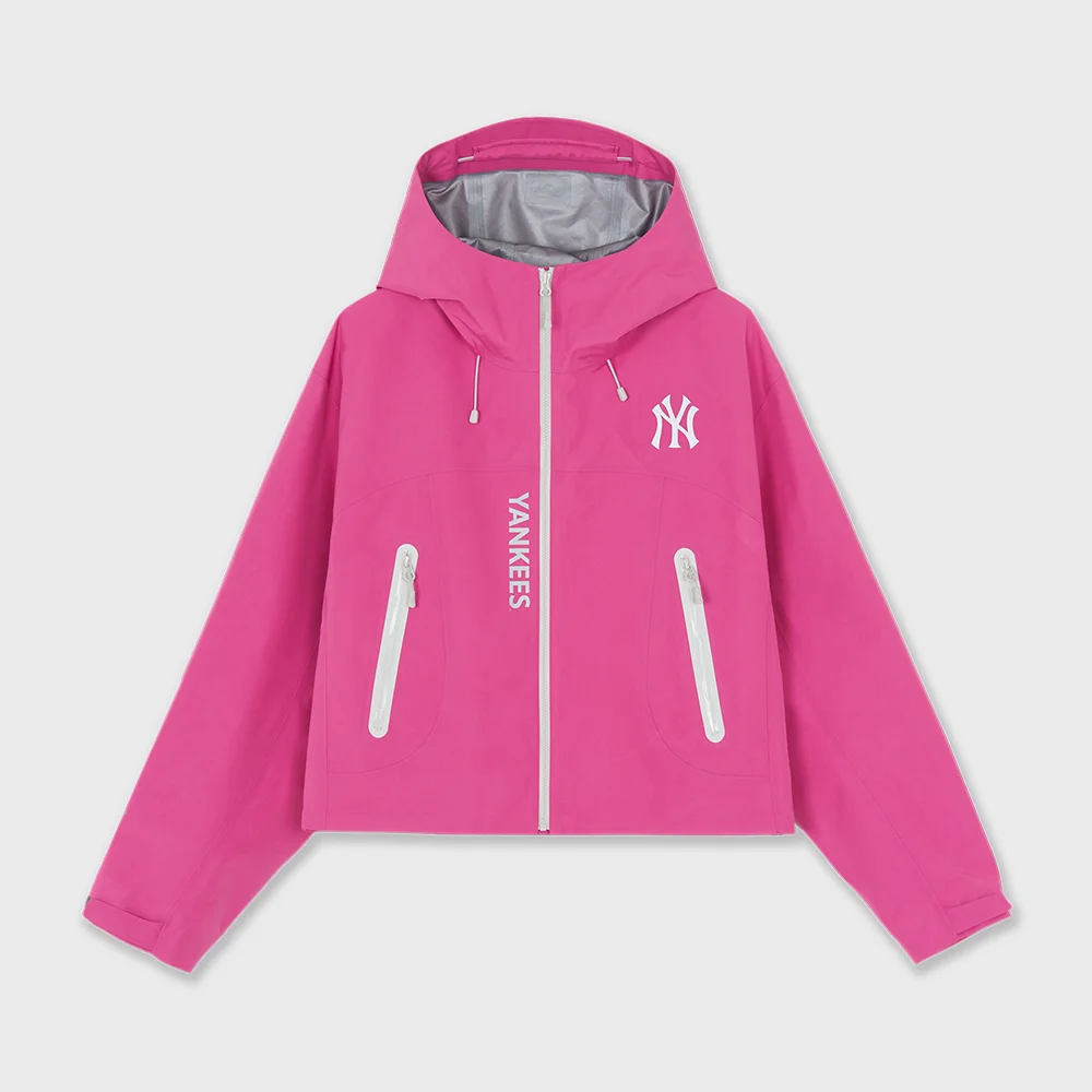 女裝 Gore-Tex 防撕裂布 3L 短版 防風外套 NY (Neon Magenta)