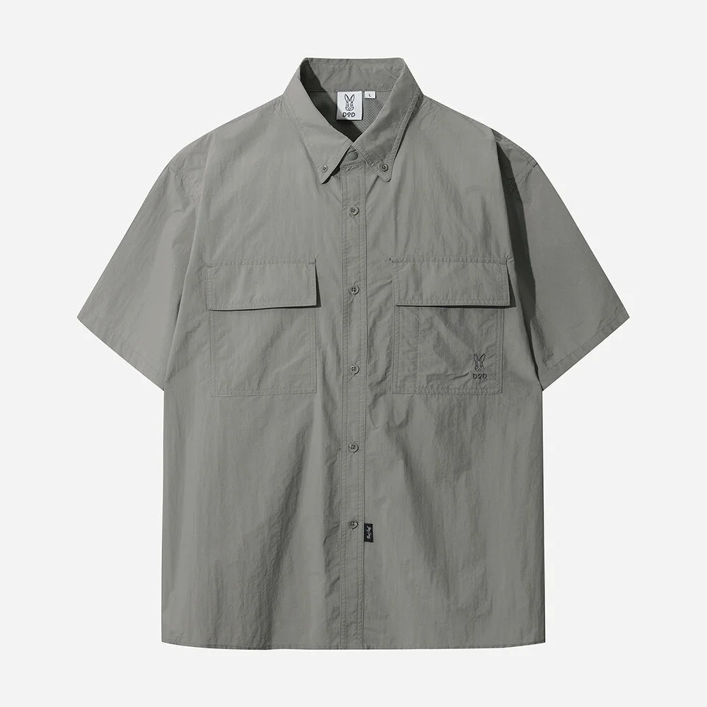 Rustle 輕量 短 襯衫(L.CHARCOAL GREY)