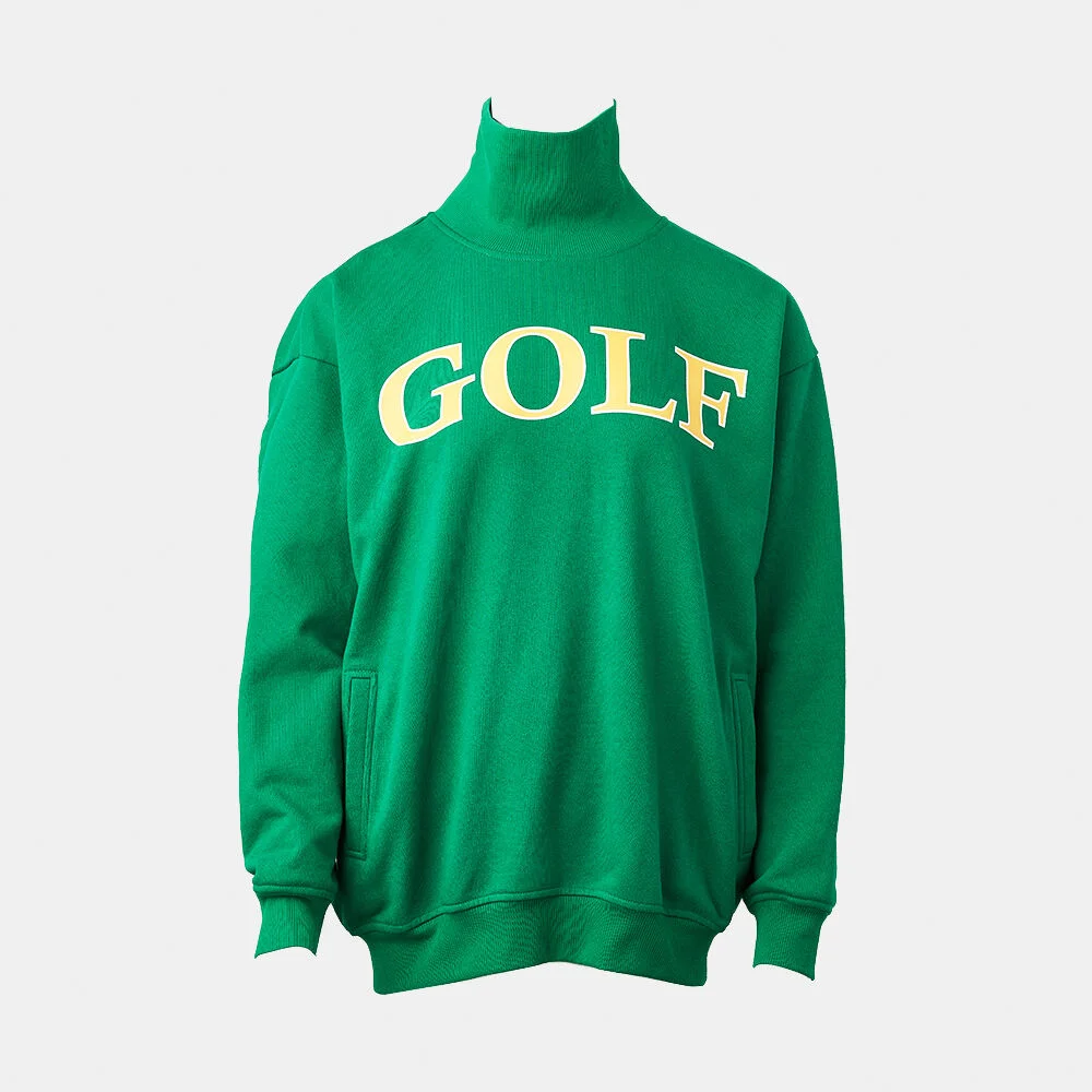 Golf Turtleneck Sweatshirt_green