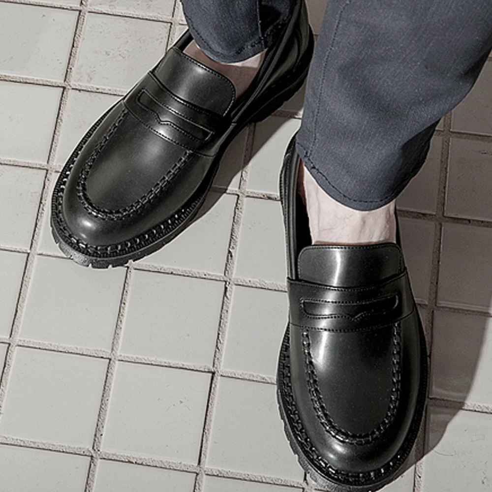 BSQT 178 Berat Calf Penny 樂福鞋 復古黑
