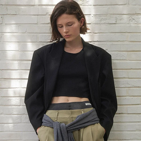 LOE SET-UP OVERFIT JACKET(JK-2973)