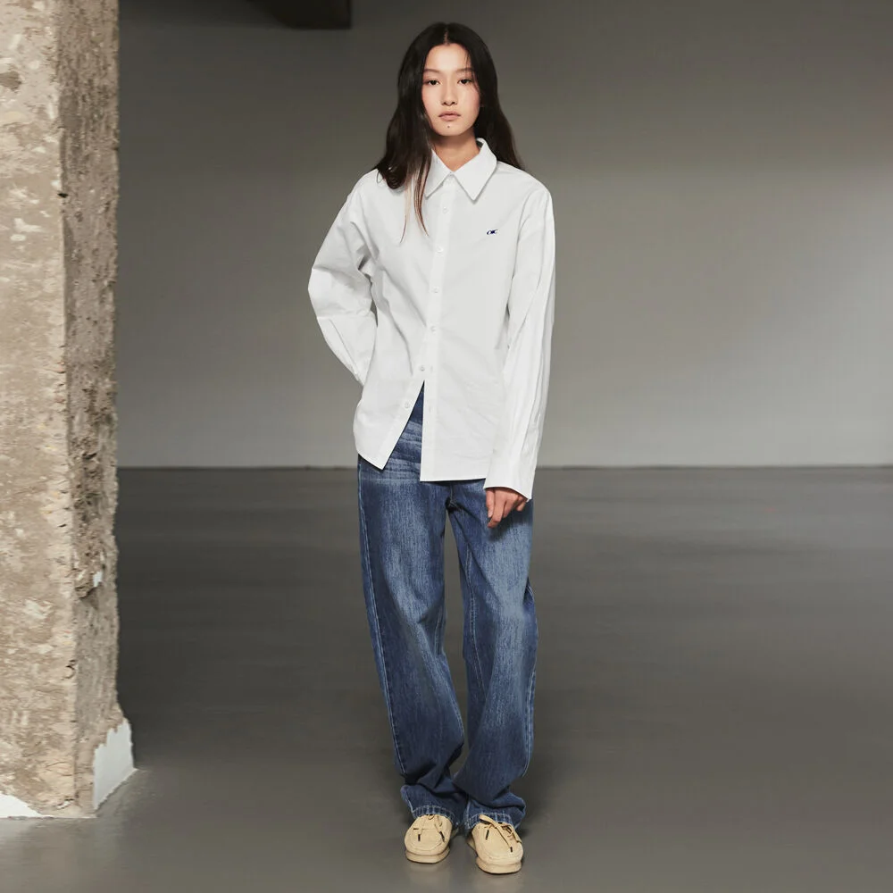 女裝 經典 直筒 牛仔 褲子