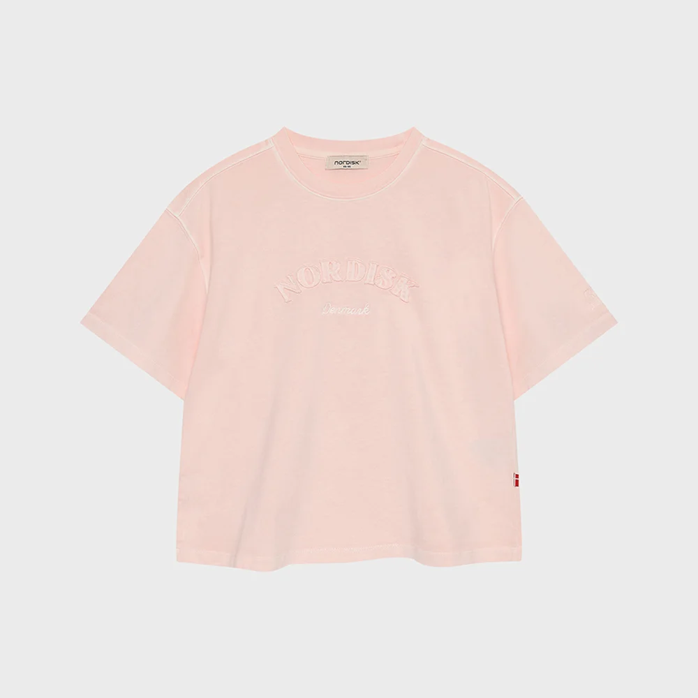 Pigment 短袖 T恤 - W_Greyish Pink_OWM26238P4