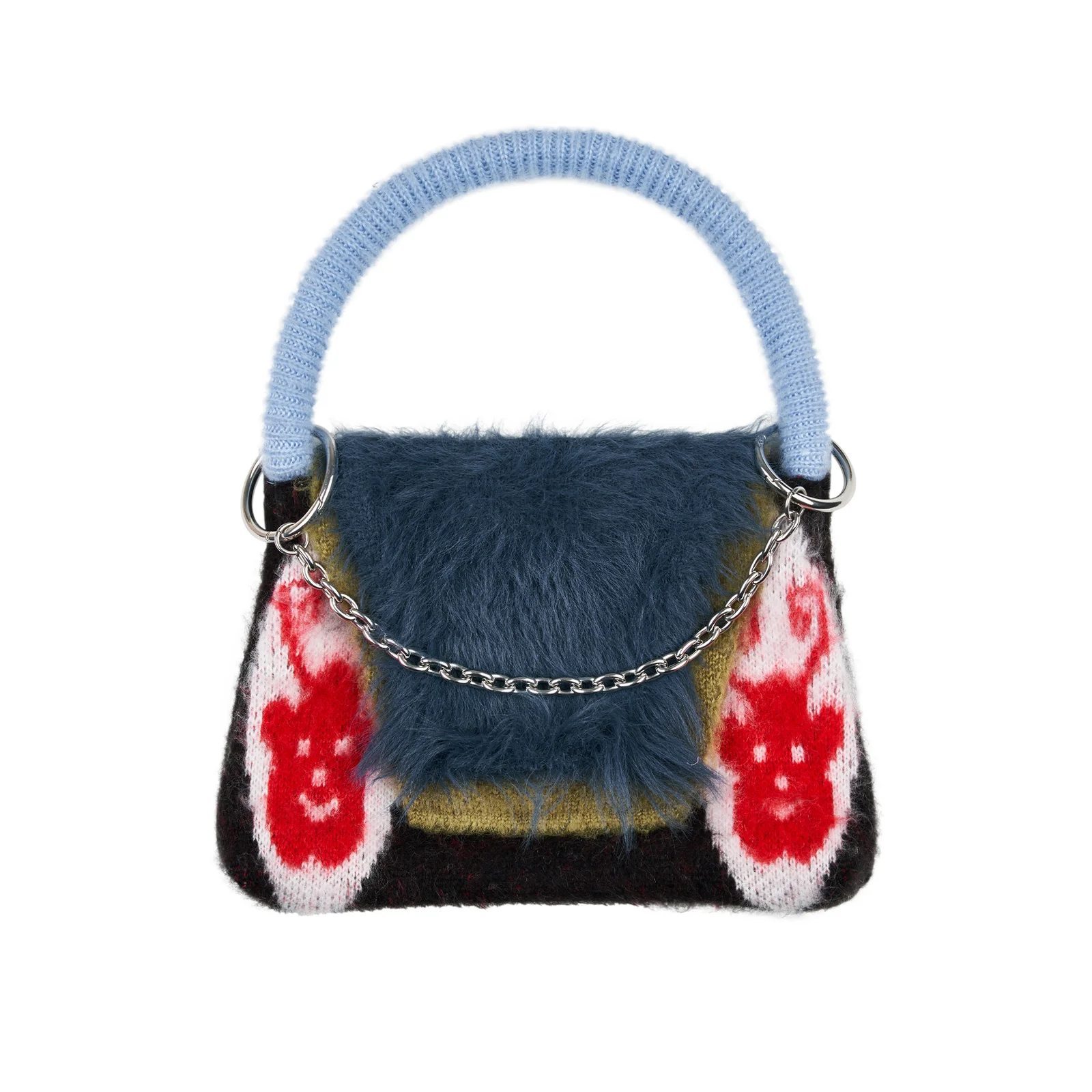 Fairy knit shoulder bag_black
