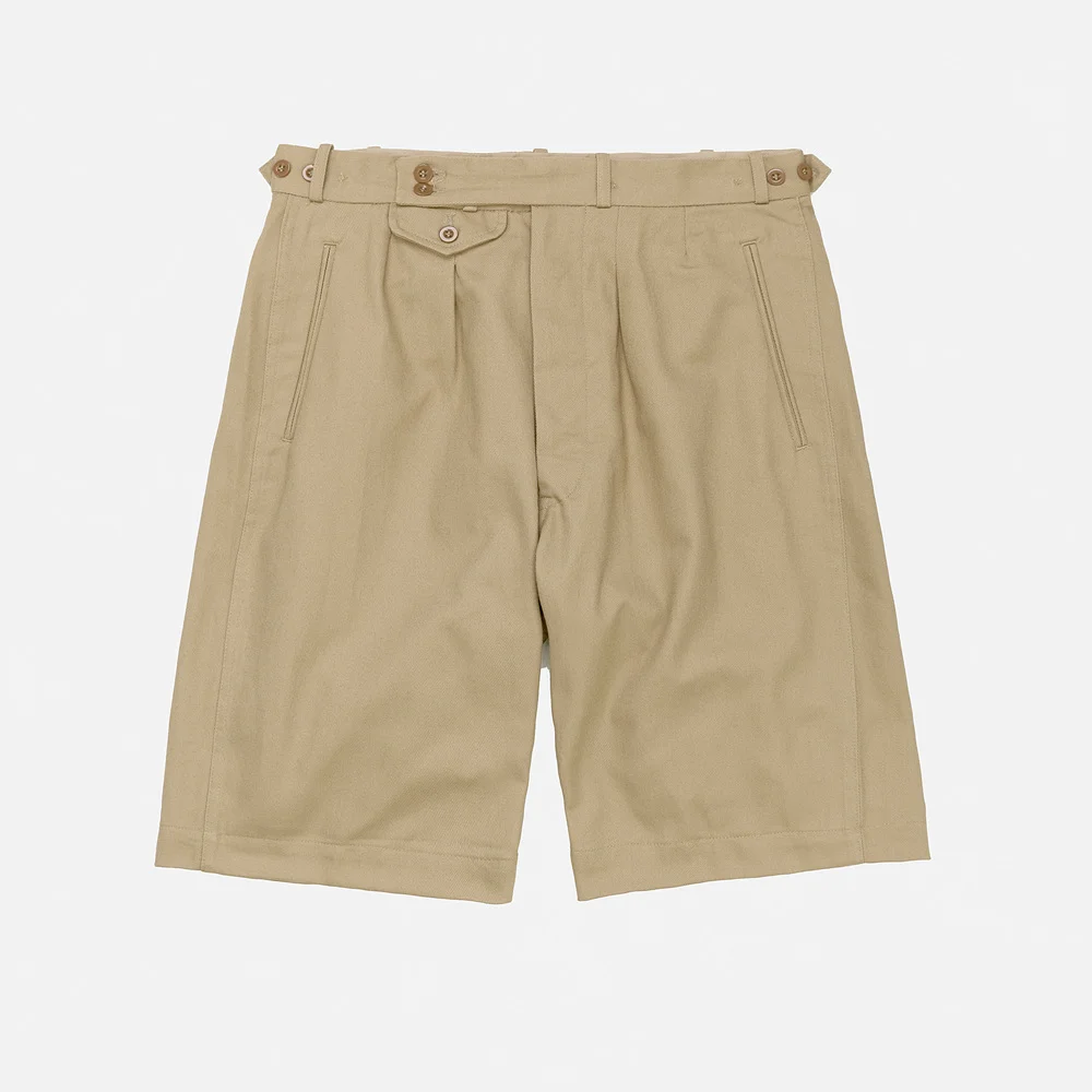 YMCL KY German Type Navy Tropical Short Pants - Khaki