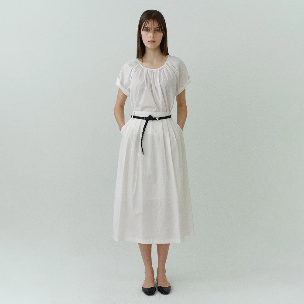 Mid-Flared Skirt_2color