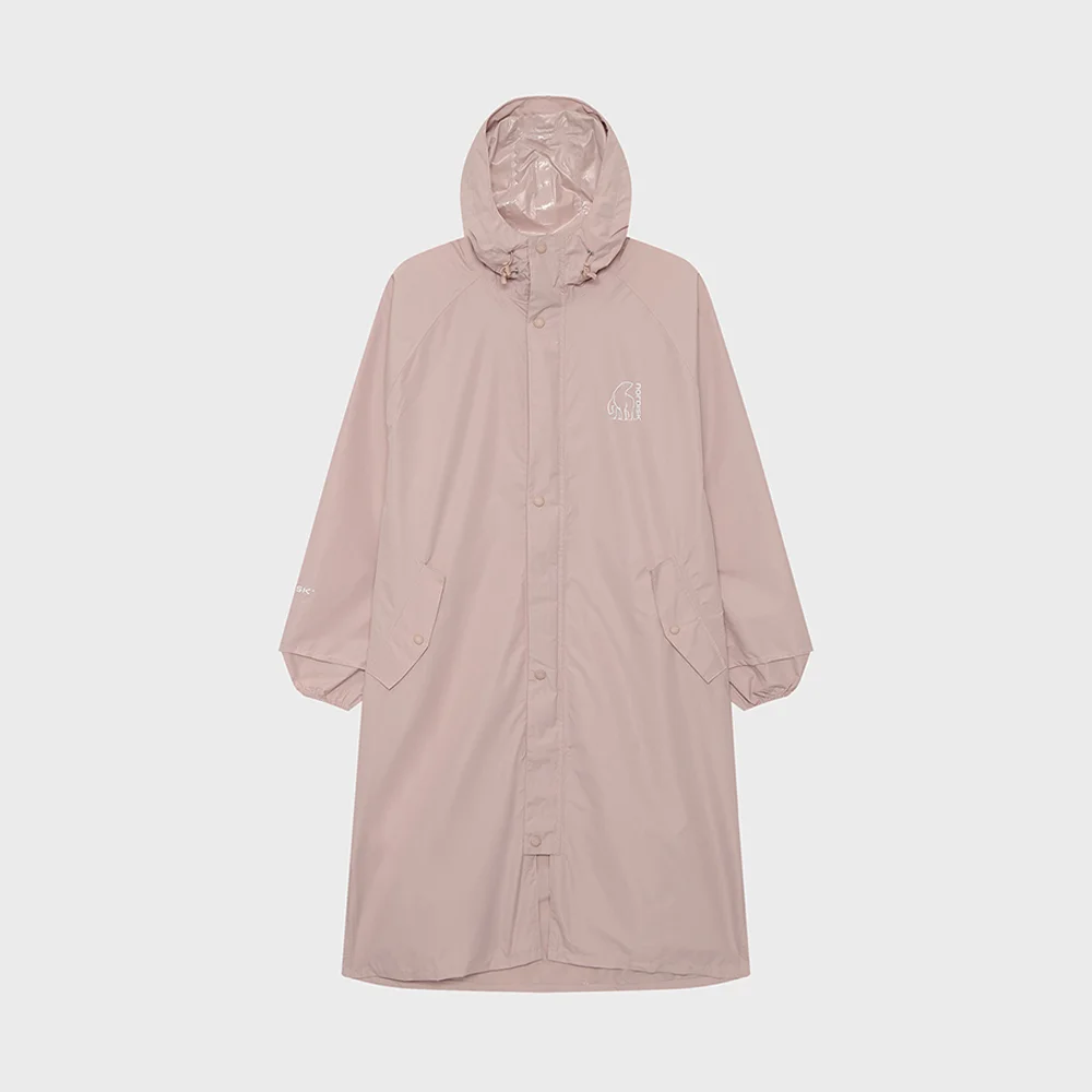 大標誌 雨 大褸_SOFT CORAL_OUA26A02D6