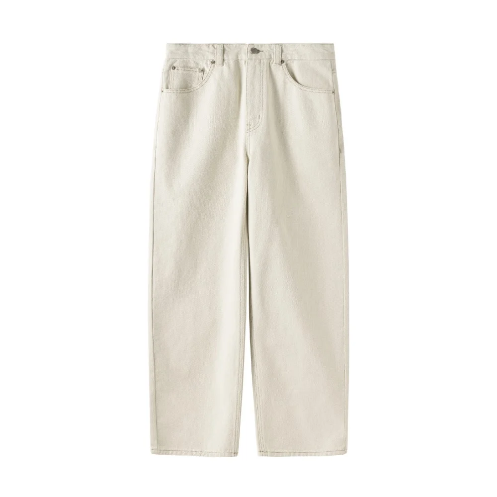 1975 STRAIGHT DENIM TROUSERS - IVORY (P251MDP461)