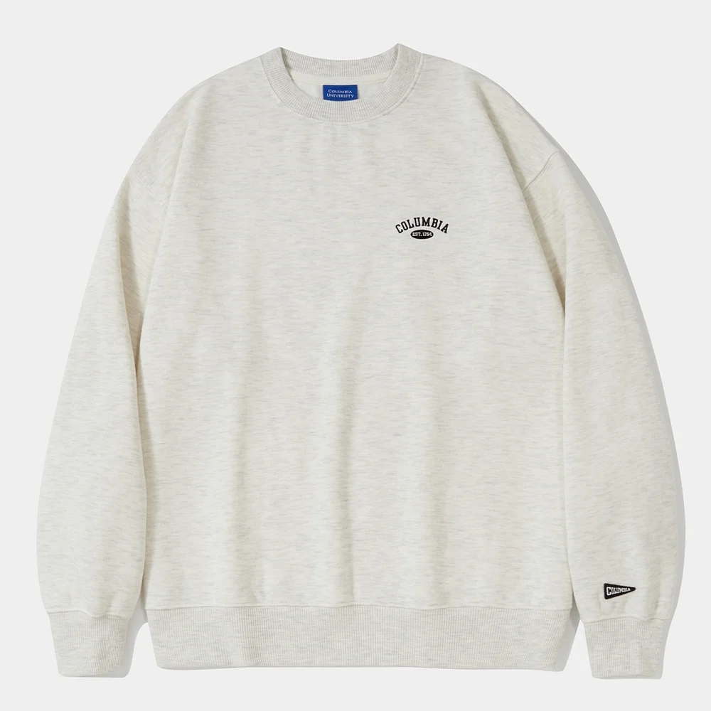 CU ARCH LOGO FLEECE SWEATSHIRTS 燕麥色