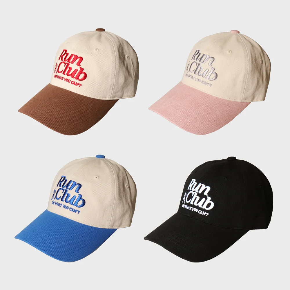 RUN CLUB BALL CAP(4COLOR)