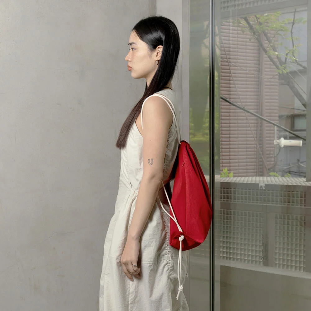 HNG 2-WAY GYM SACK / CHILI RED