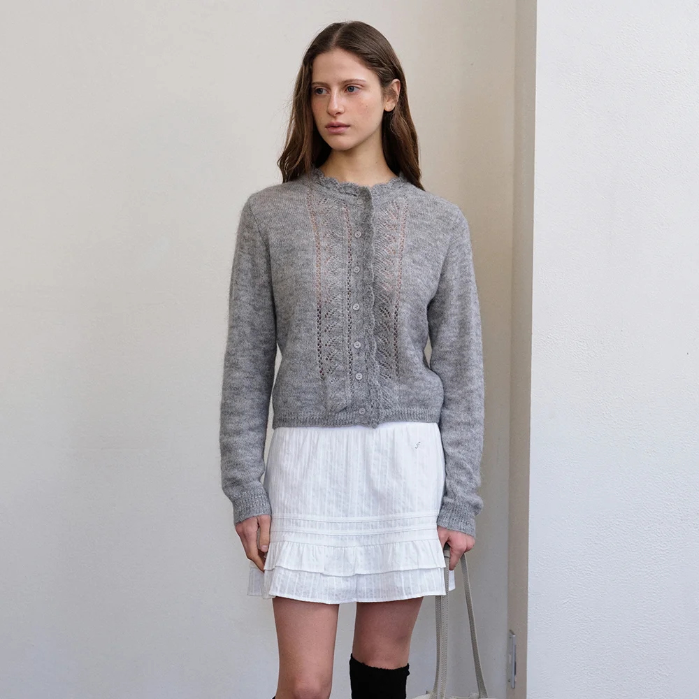 LAY FOLD SKIRT (WHITE)
