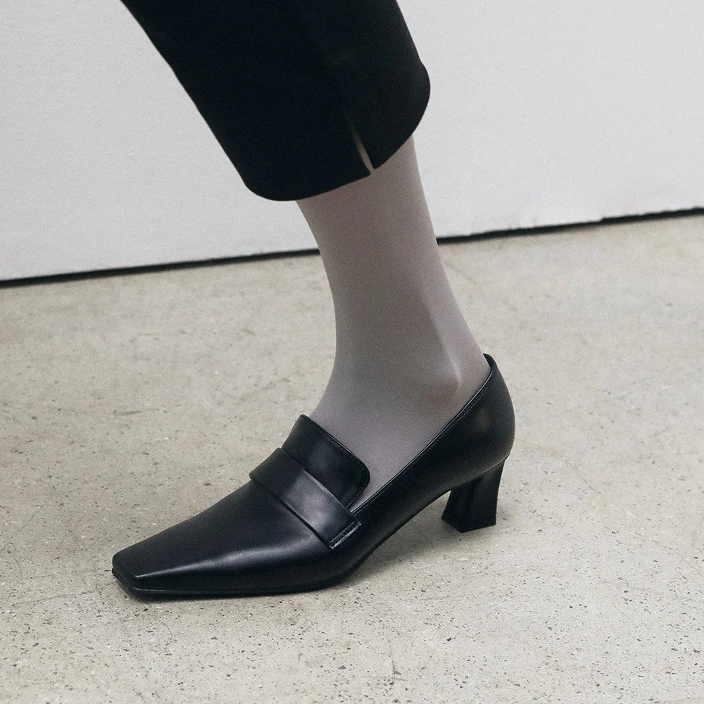 KAV Heeled Loafers (2color)