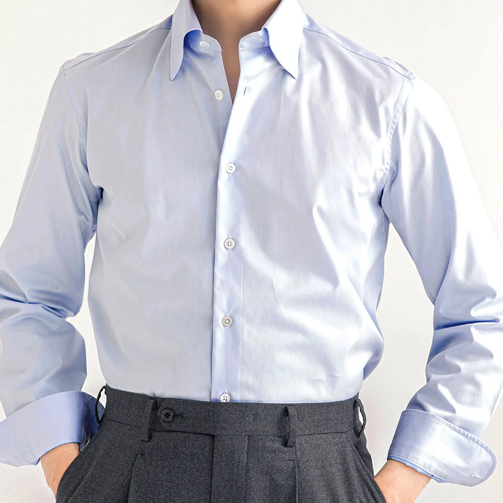 DRESS SHIRTS - BLUE