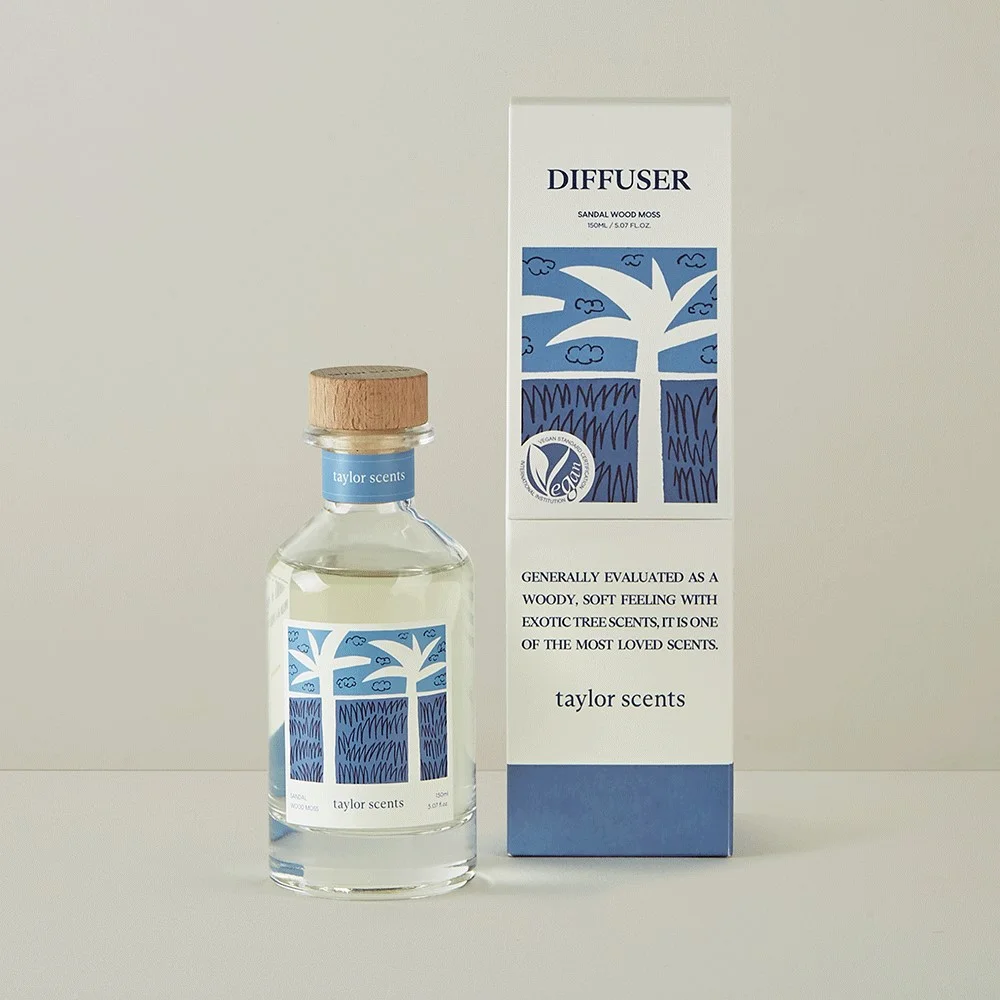 Taylor Scents 純素 擴香 150ml 2款 擇1 (檀香木苔香/依蘭依蘭草本)