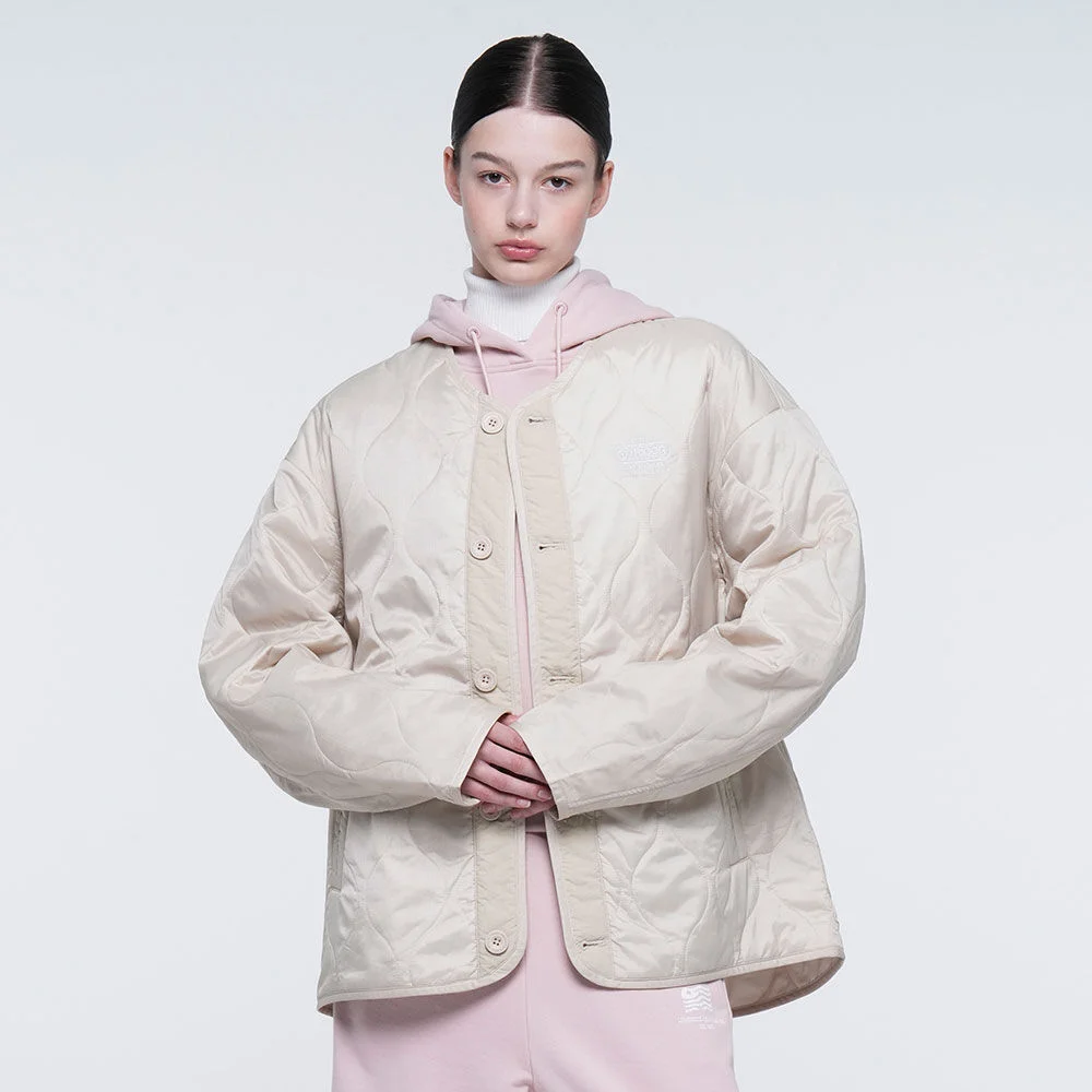 LINER QUILTED JACKET (BEIGE)