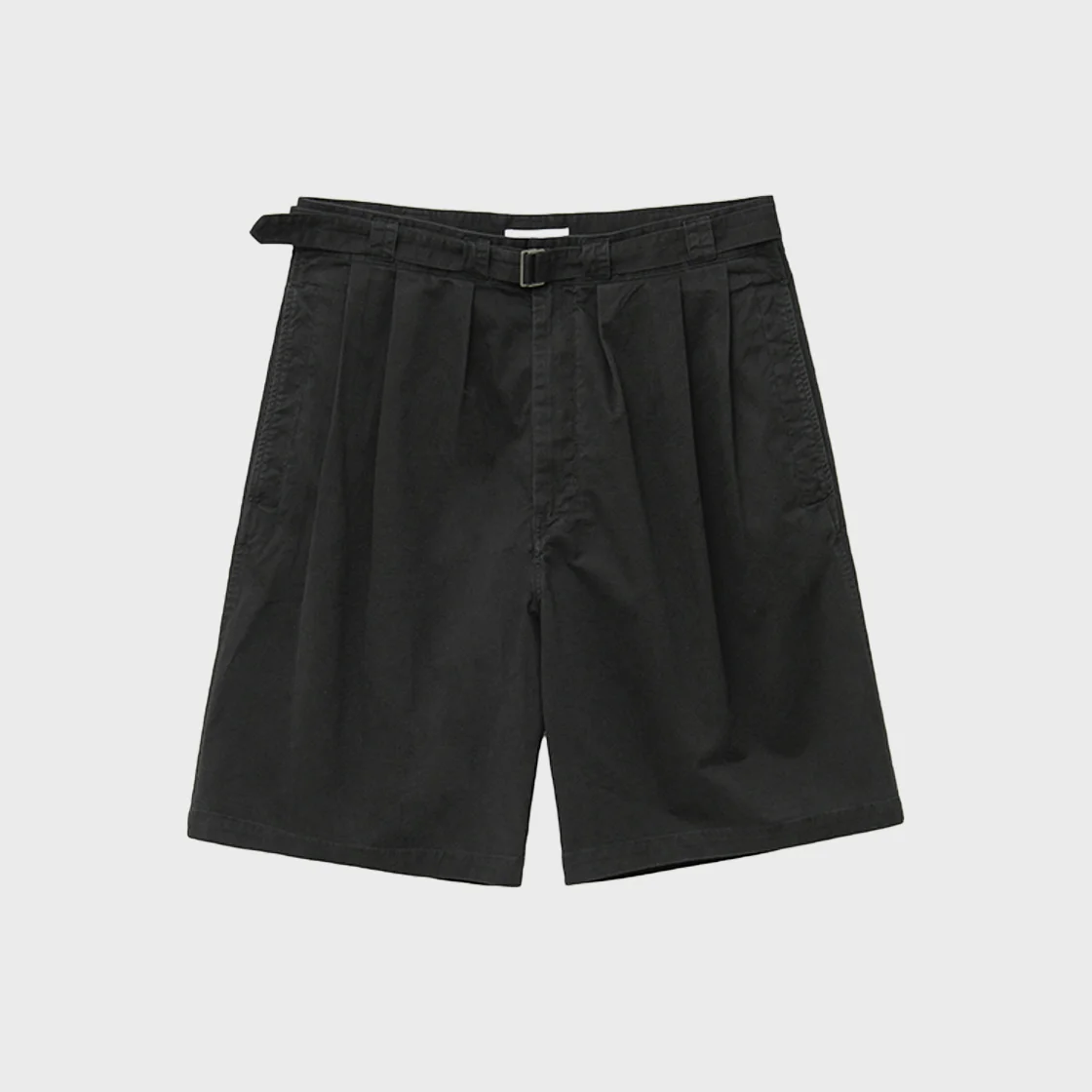 Belted Half Pants, Black