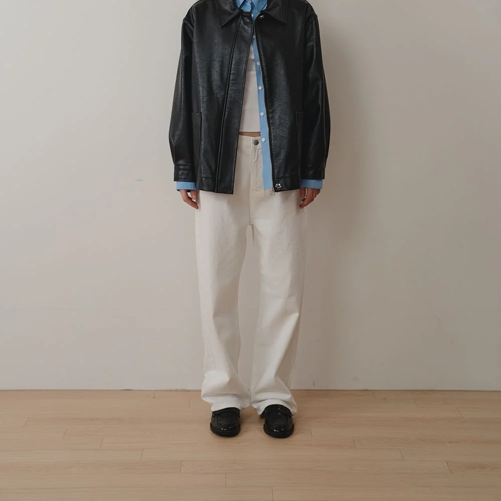 OLSW01 Wide Denim (Ivory)