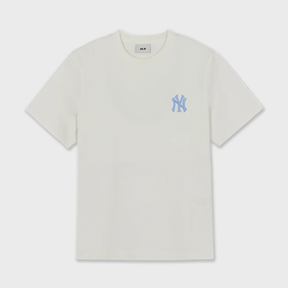 Monogram 漸層 Monotive 半 寬鬆版型 短袖 T恤 NY (Ivory)