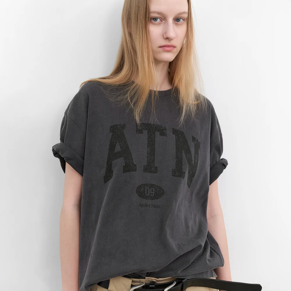 ATN PIGMENT BOXY TEE (T-7236)