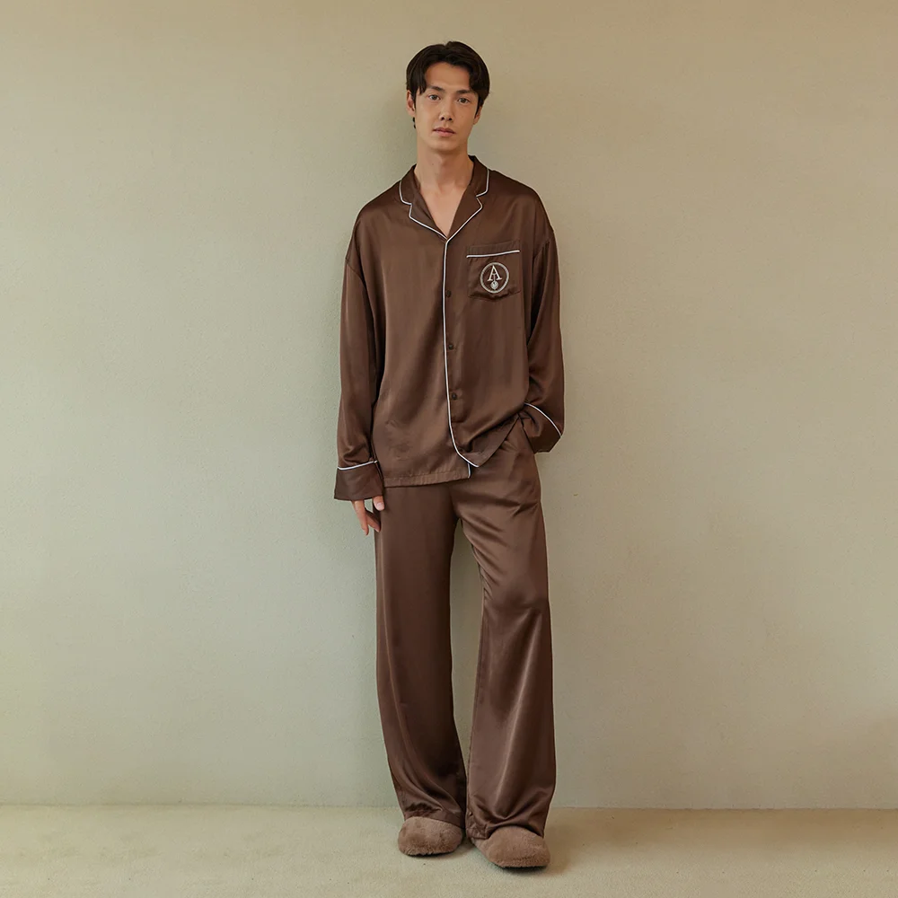 CLASSIC PAJAMA SET_chocolate