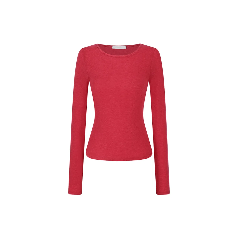Round t-shirt, Red