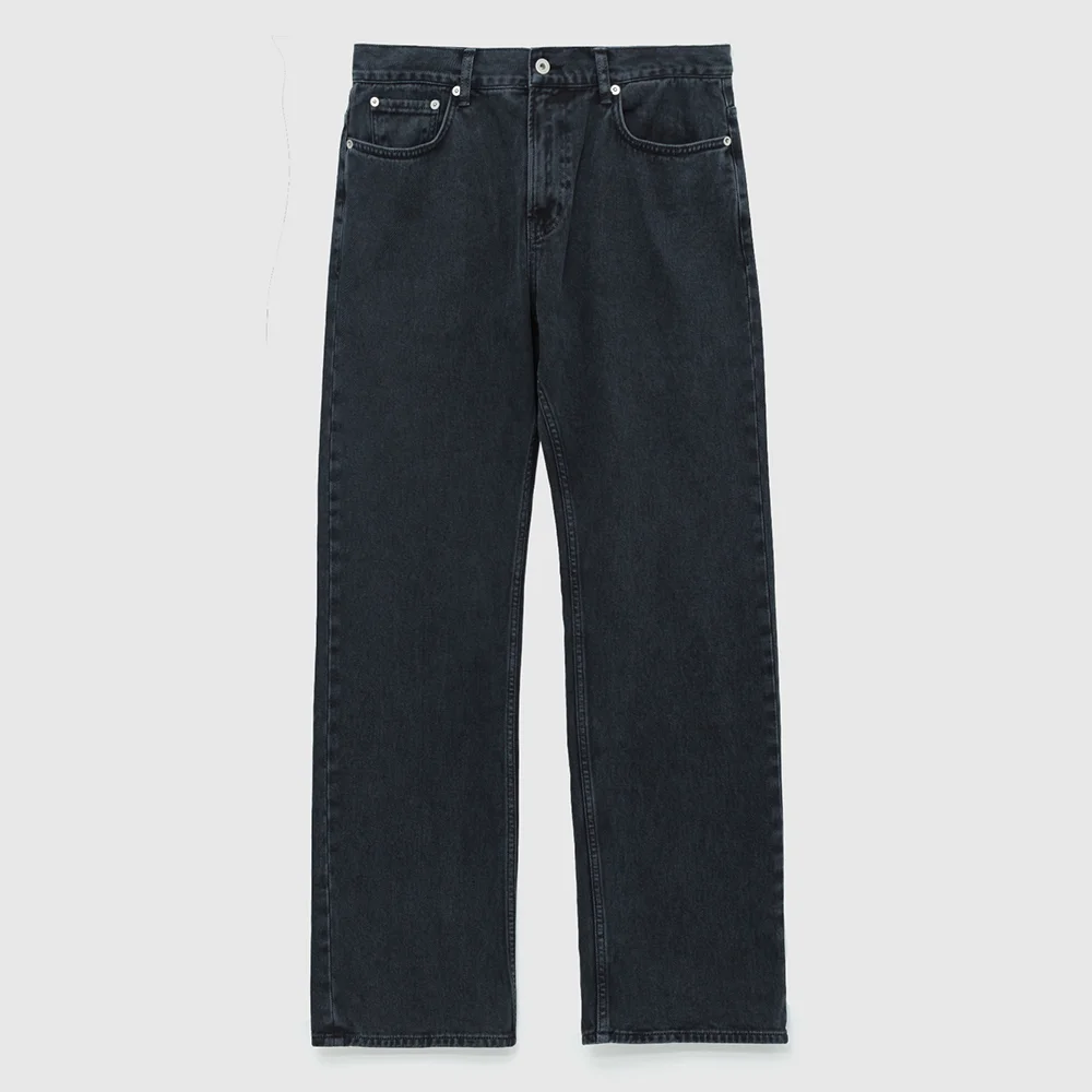 DP003 - Semi Flare Fit (Washed Black)