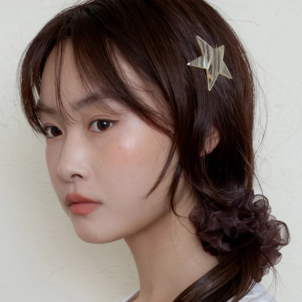 star aurora hair pin - yellow gold