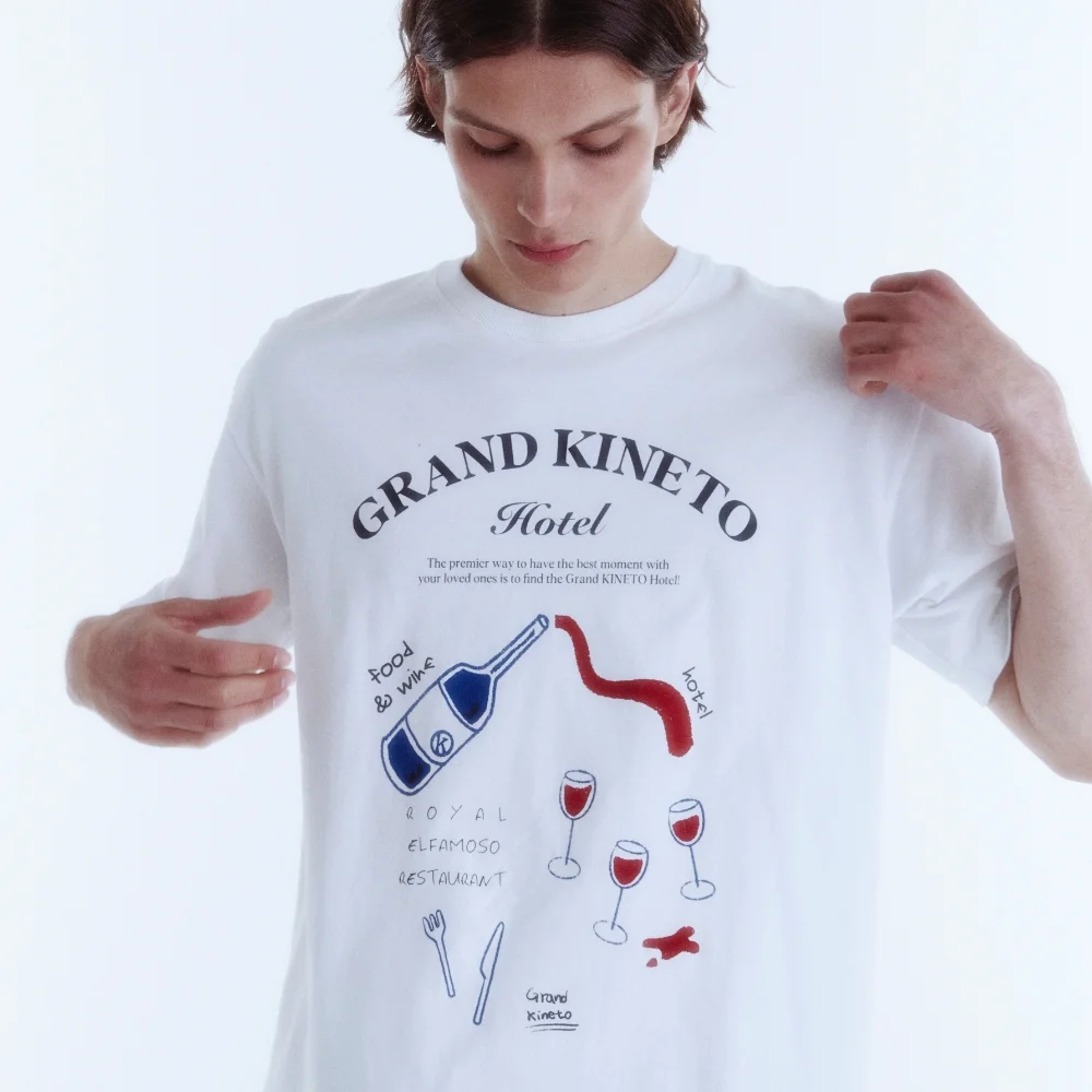 Grand Hotel Restaurant T-Shirt_White
