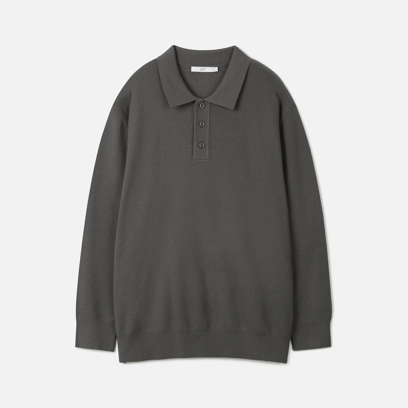 POLO COLLAR SWEATER KHAKI (247)