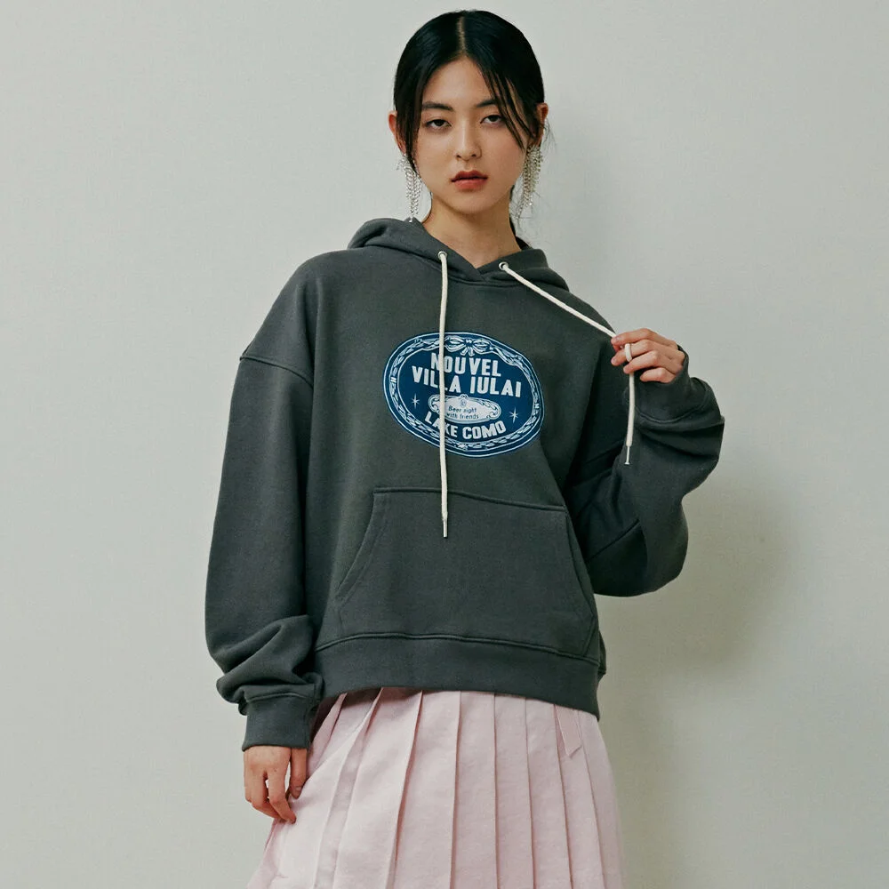 Como hoodie MTM Charcoal grey